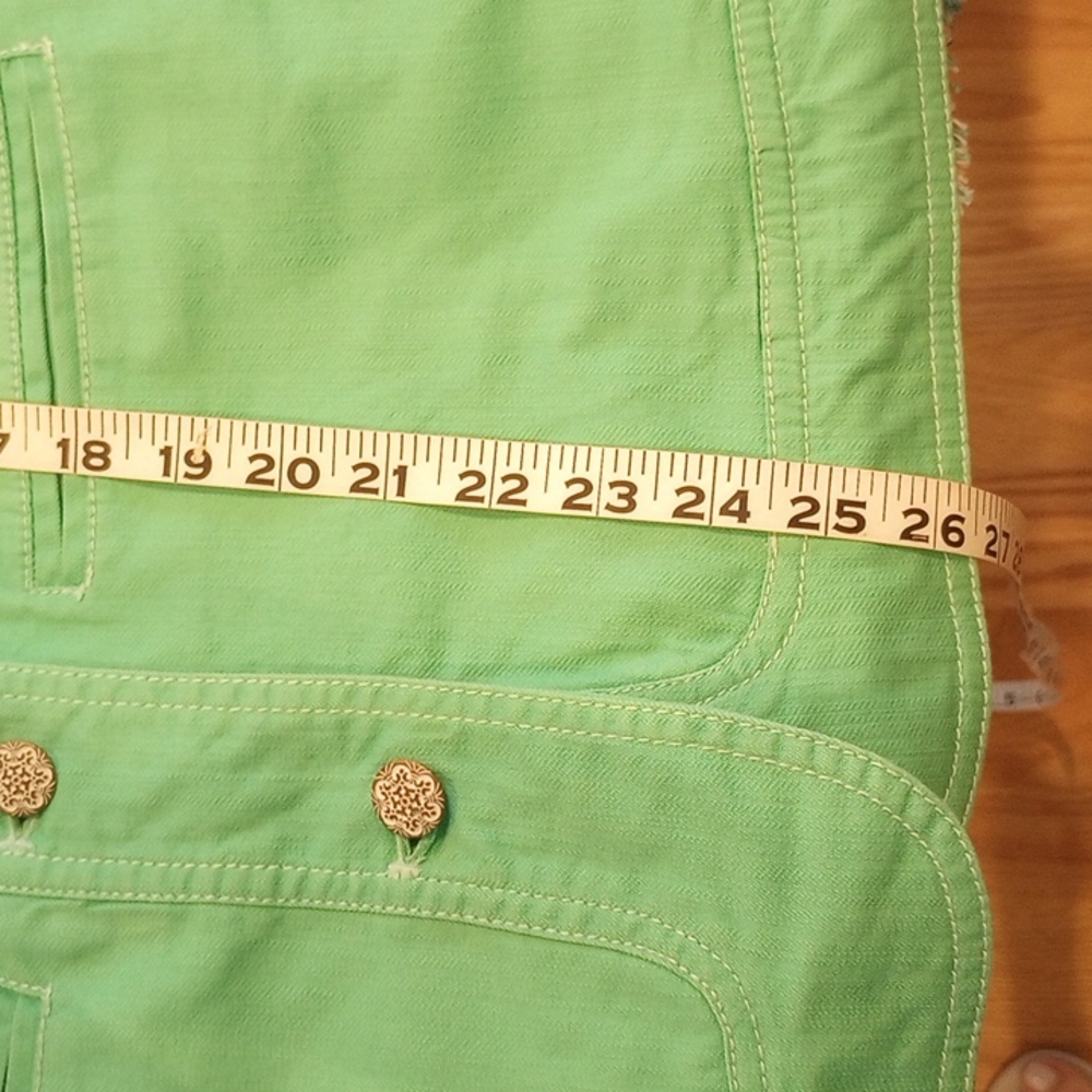 Denim & Co Jacket Size:M, Color: Aquamarine Green - Picture 8 of 9
